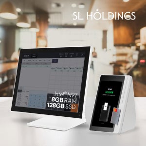 애플페이 포스기 OKPOS + 네이버커넥트 세트 식당 카페 카드단말기 네이버 영수증리뷰