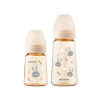 마더케이 베이직 PPSU 토끼 젖병 180ml 280ml 크림 무꼭지