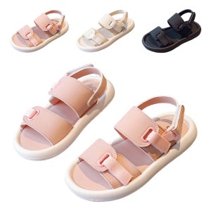 키즈 아동 유아 여아 남아 어린이 주니어 초등 학생 여름 찍찍이 스트랩 샌들