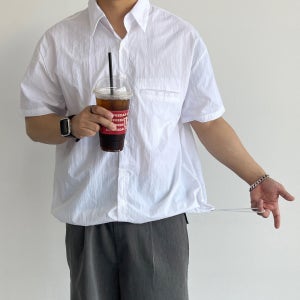구김없는셔츠 나일론셔츠 남자여름남방