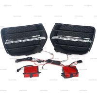 자동차 부품 앞 주간 러닝 라이트 화이트 LED 운전 DRL 안개등 작업 BMW X6 E71 2009-2013