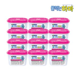 물먹는하마 옷장용 제습제 300g, 12개