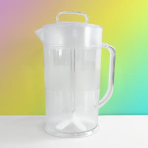 믹싱피쳐 믹싱컵 음료제조 혼합 믹서 쉐이커 눈금 표시 카페 물병 2리터