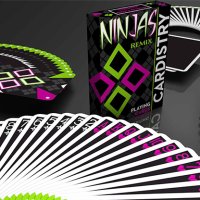 한정판 플레잉 카드 덱 PLAYING CARD DECK Limited Edition Cardistry Ninjas Remix