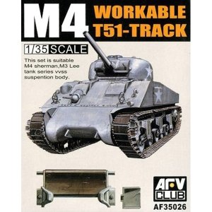 하비라인 [BF35026] 1/35 M4 T-51 Workable Track For M3 Lee M3 Grant M4 AFV 프라모델 밀리터리 트랙(괘도)