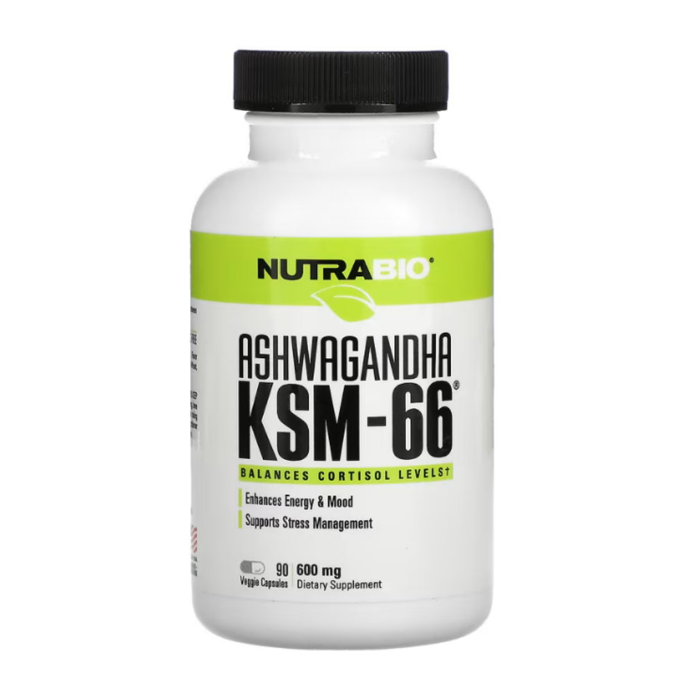 <b>뉴트라바이오랩</b> 아슈와간다 KSM-66 Ashwagandha 600mg 하루1정 총90정 90일분
