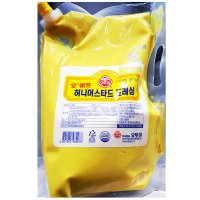 허니머스타드 스파우트 팩 머스타드 업소용 대용량 2kg