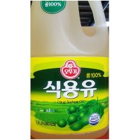 대용량 콩기름 업소용 식용유 부침개 파전 1.8L