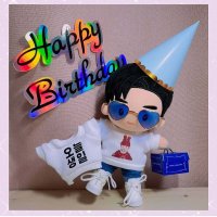 [명웅이옷장] 꼬마웅 생일티 롤업바지 세트