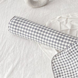 마롤로뜨 아기 바디필로우 돗니멀 100수 누빔 죽부인 롱쿠션 커버+속통set 멜란체크