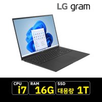 LG 그램 15인치 11세대 윈도우11 16GB 1TB 블랙 터치