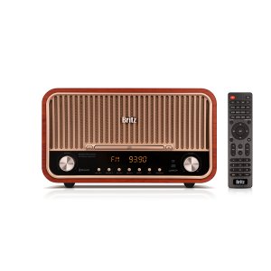 Britz 브리츠 BZ-T7800 Plus 레트로 블루투스 올인원오디오 스피커 FM CD