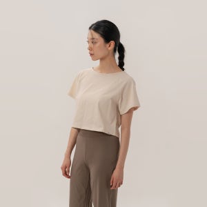 [소함소함] 나그랑 크롭 반팔 티셔츠