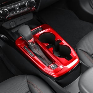 트랙스 크로스오버 튜닝 기어패널 커버 용품 레드 몰딩