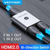 모니터분배기 듀얼 비디오 분할기 영상 분배기 화면 모니터 VentionHDMI 스위처 20