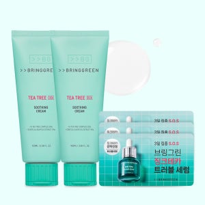 브링그린 티트리 시카 수딩 크림 플러스 100ml+100ml