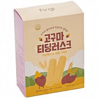 퍼기 유아용 고구마 티딩러스크 치발과자 20g x 6p, 1개