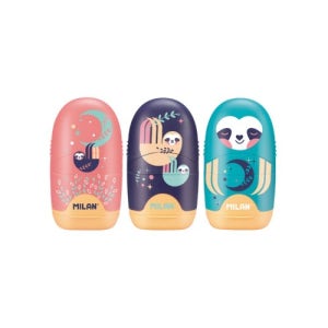 캡슐 연필깎이+지우개 커들즈