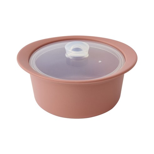 퍼기 이유식 실리콘 멀티 찜기 550ml, 드라이 로즈 소