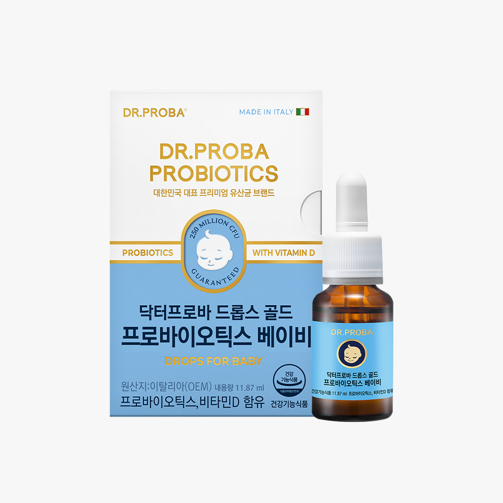 닥터프로바 드롭스 골드 프로바이오틱스 베이비 액상형 유산균 11.87ml, 1개