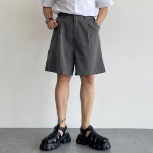 구르카팬츠 남자여름슬랙스 남자와이드반바지