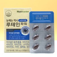 뉴트리가든 루테인 파워 눈건강 눈영양제 500mg x 30캡슐(1개월)