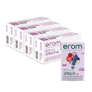 이롬 황성주 과채습관 퍼플 과일야채주스 140ml 96팩