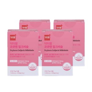 닥터팜 코큐텐 밀크씨슬 1,000mg X 120캡슐(4박스/4개월)