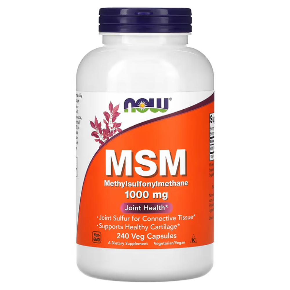 <b>나우푸드</b> MSM <b>엠에스엠</b> 1000mg 240 베지캡슐 식이유황