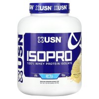 USN IsoPro 100% Whey 프로틴 아이솔레이트바닐라 아이스크림 4 lbs (1814 g)