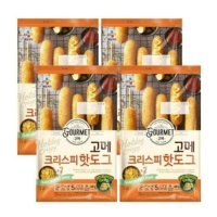 CJ제일제당 고메 크리스피 핫도그 400g 냉동 4개