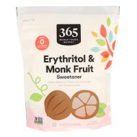 (907g) 미국 에리스톨 에리스리톨 에리스테롤 나한과 설탕대체 Monk Fruit (1:1비율) 홀푸드마켓 non-GMO