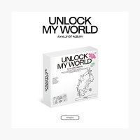 프로미스나인 - fromis_9 1st Album ‘Unlock My World’ (KiT ver.)(imagine ver.) - 아웃박스(1종)+타이틀크레딧 카드(1종)+에어..