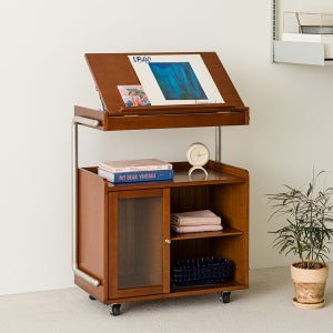 매스티지데코 시오 북 캐비닛 이동식수납장 장식장 진열장 수납장 서랍장