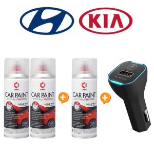 기아 SWP 스노우화이트펄 스프레이 자동차 차량용 카페인트 셀프도색 투명