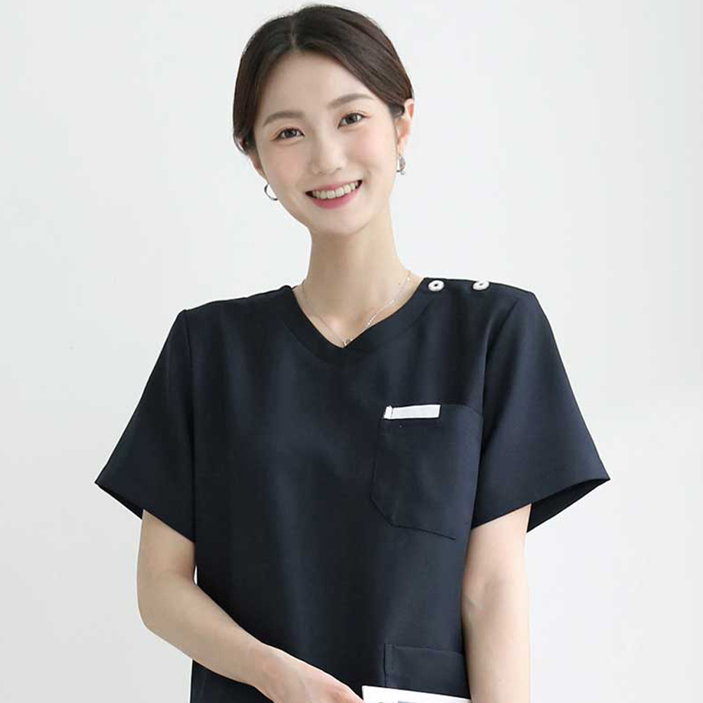 브이넥 간호복 간호사복 수술복 간호사 스크럽복 간호조무사 병원 유니폼 가운