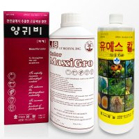 유일 양귀비 1L+유에스칼1L-사과 과실 색깔약 착색제 비료 세트