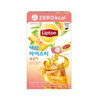 립톤 액상 아이스티 복숭아맛 스틱 13g x 20T 제로칼로리