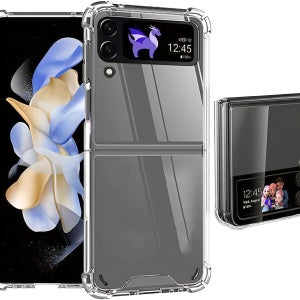 1+1 방탄 범퍼 젤리케이스 투명, 갤럭시Z 플립4 지플립4