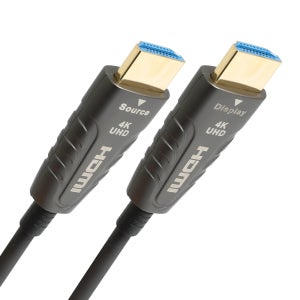 AOC하이브리드 광 4K HDMI케이블 70M 2.0V 60Hz 장거리전송 리피터 증폭기선 고화질선명 튼튼하고 견고