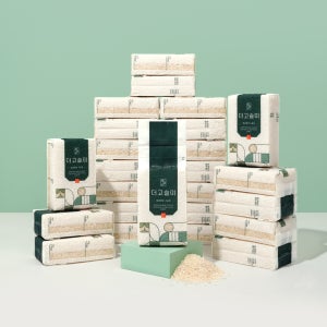 쌀명당 더고슬미 진공포장쌀 (4kg 5kg 10kg) 400g, 25개