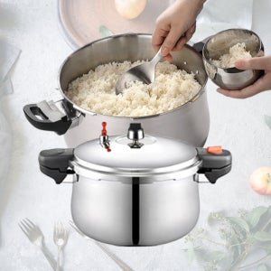 [패킹+밥주걱 드림] 풍년 대용량 하이커머스 스텐 압력밥솥 15인용 10L