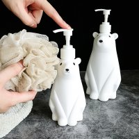 북극곰 펌핑 디스펜서 용기 3종 - 300ml 450ml 950ml 샴푸통 세제통