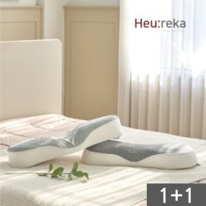 휴레카 1+1 경추베개 에코형 거북목 일자 목 디스크 마약 낮은 베개
