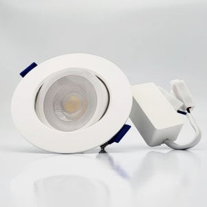 75MM(3인치) 룩스램 LED COB 다운라이트 매입등 7W, 주광색