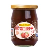 오뚜기 저칼로리 저당 Light Sugar 라이트슈가 딸기쨈 290g 과일쨈