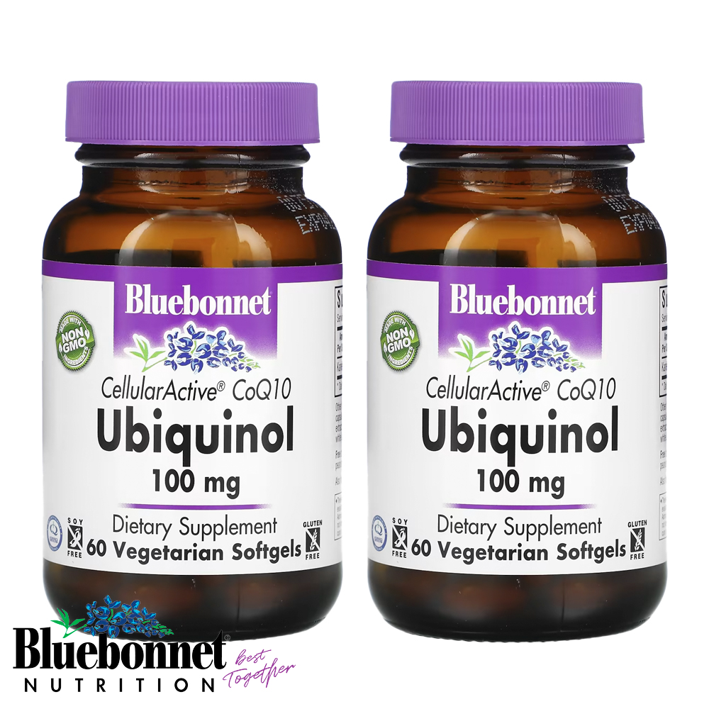 블루보넷 뉴트리션 <b>셀룰러</b> 엑티브 <b>CoQ10</b> <b>100mg</b> 60정 2개 <b>유비퀴놀</b>