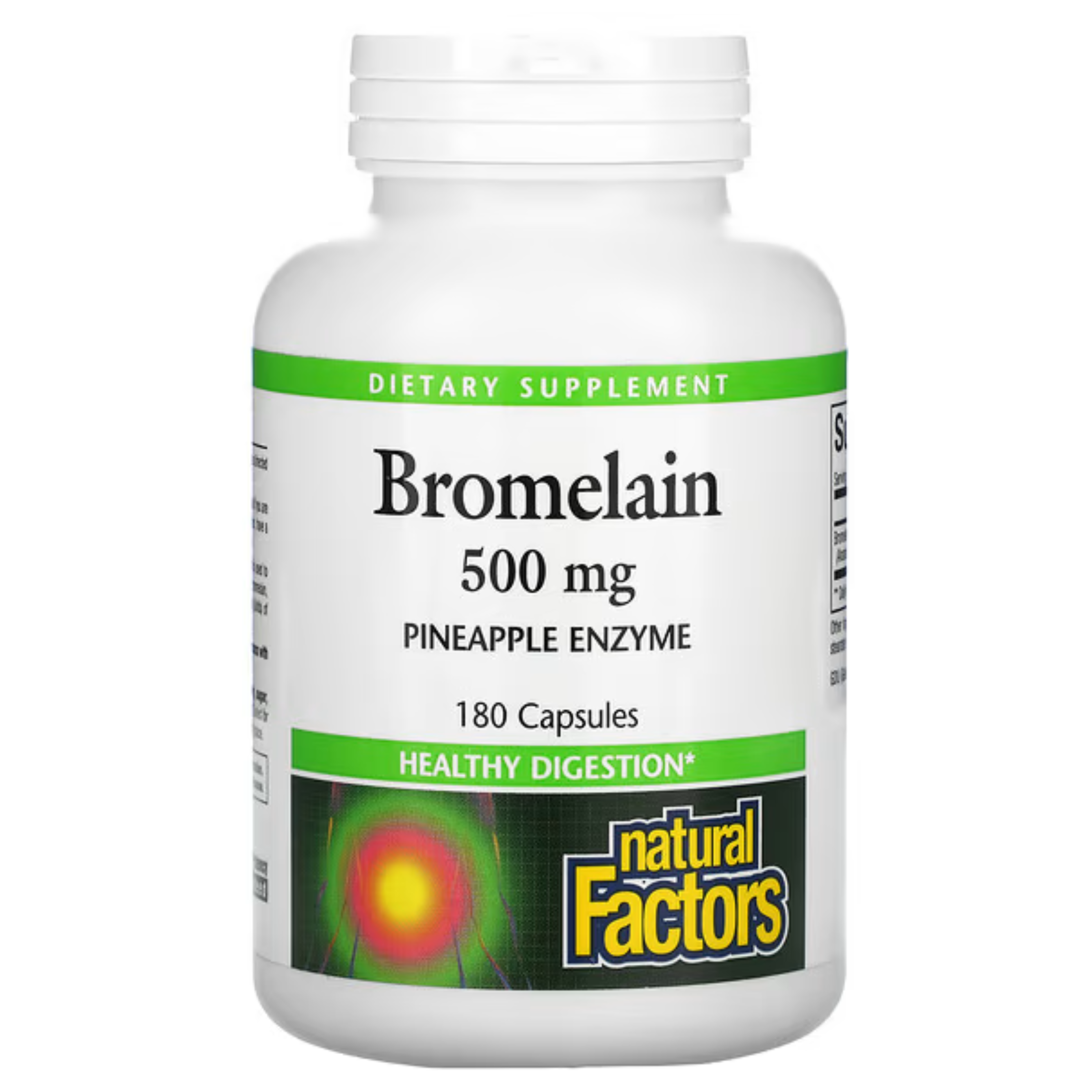 네추럴팩터스 <b>브로멜라인 500mg</b> 180캡슐