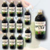 12병 구성 새싹보리차 원액 1000ml 유기농새싹보리 액상 액기스 고농축 다홍치마