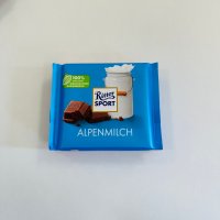 리터 스포트 알페밀쉬 밀크초콜릿 Ritter sport 100g